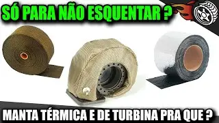 Termotape e Manta t&eacute;rmica para Turbinas - Capa de Turbo - Milan Dark