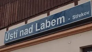 Vlaky Ústí nad Labem - Střekov 18.1.2025