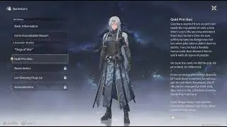 Calcharo profile info