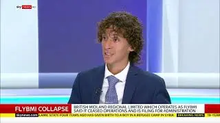 Alex Macheras on Sky News: Flybmi Collapse | Aviation Analyst