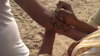 Time Lapse | Dragon Tattoo | Baga Beach, Goa, India