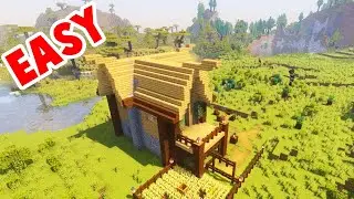 Building an Easy Survival House in Minecraft