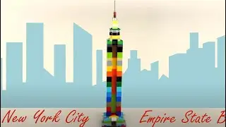 LEGO Classic 10698 New York Empire State Building MOC 🗽 Review Model from LEGO 💰💲 Save Money & Space