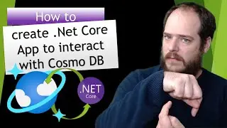 How to create .Net Core App to interact with Cosmo DB on Storage Account