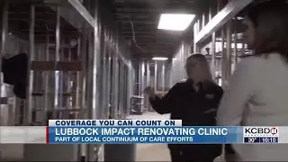 Lubbock Impact renovating medical clinic, part of local efforts to address homelessness