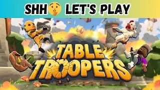 Table Troopers - gameplay - shh🤫 Let's play 