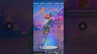 Brite Raider using her emote