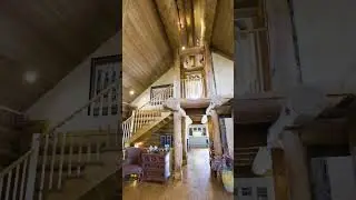 282065 Range Road 43, Rocky View County 🌲🪵🏔️ #loghome #alberta #dreamhome #abrealestateteam