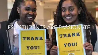 Thank you, donors