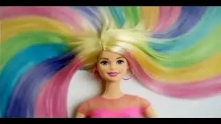 Barbie Rainbow Hair Doll (Mattel) TV Commercial - 2015