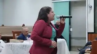 Vendavais. Edna Alves no 5&deg; Elo da campanha na PIEADA-ES. 30/10/25.