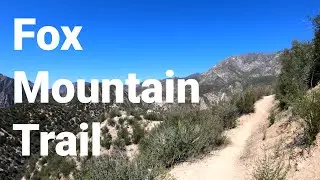 Ambient Hiking - Fox Mountain (Angeles National Forest) 4K, No Music