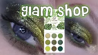 Палитра Glam Shop Zielone || Образцы + примерка &hearts;