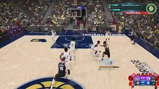 NBA 2K23 Best #BallMovement after clamping blk by #KeganMurray NASTY #assist to #Oop