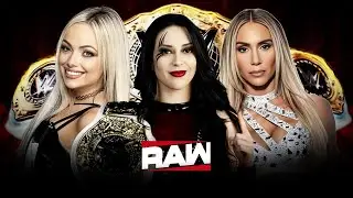 Стефани Вакер против Лив Морган против Шарлотты Флэр. Полный матч WWE RAW. Лучшие моменты