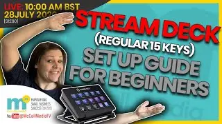 Set-up STREAM DECK ELGATO for OBS, customise ICONS, BUTTONS and other HACKS for BEGINNERS 2020