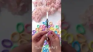 DIY cute headband 🌈🎀