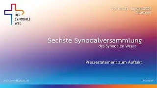 Pressekonferenz zum Auftakt der Sechsten Synodalversammlung