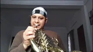 C# or Db Major Scale in French Horn