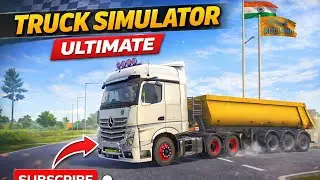Truck Simulator Ultimate Gameplay | Mercedes Actros L 2663 6×4 Heavy Load #gaming #trucksimulator 