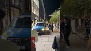 Alman Polisi yolda halay &ccedil;ekenlere &ccedil;ok sert m&uuml;dahale .... - #alman #almanpolis