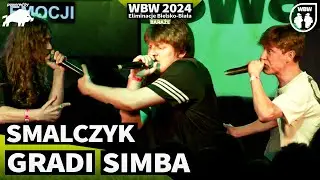 SMALCZYK 🆚 GRADI 🆚 SIMBA🎤 WBW 2024 powered by DZIK 🎤 el. Bielsko-Biała (Baraż)