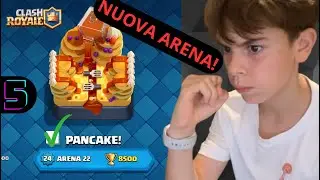 NUOVA ARENA!!! PANCAKE!!! Clash Royale ITA!
