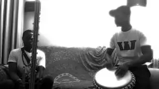 Seydou Kagny&Cheriff Badua. Djembe and Kora