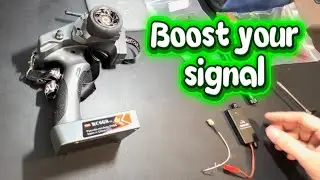 Как установить усилитель радиосигнала для радиоуправляемой модели Radiolink RC6GS V3 v2 RC4GS с у...