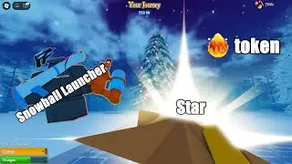 [Roblox winter event] a dusty trip, Finally got Elite token + Snowball Launcher :D