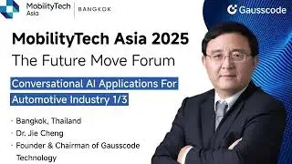 🚗Conversational AI for Automotive | Gausscode's ideas at MobilityTech Asia, Thailand 1/3