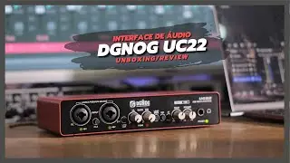 DGNOG UC22 - Unboxing e Review dessa Interface de &Aacute;udio Chinesa Surpreendente