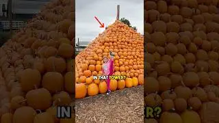 САМАЯ БОЛЬШАЯ В МИРЕ 🎃🎃 ТЫКВЕННАЯ БАШНЯ