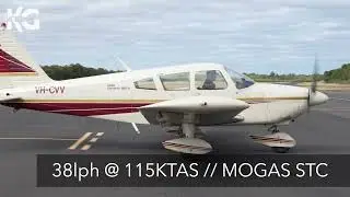 1968 Piper Cherokee 180 VH-CVV video supplied by KG Aviation Sales Australia