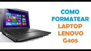 como formatear lenovo G405