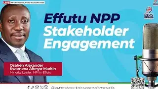 LIVE FROM EFUTU || AFENYO MARKINS SPEAKS AFTER NPP PRIMARIES