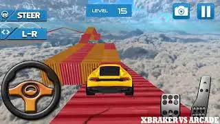 Impossible Tracks Car Game 3D New Sport Car Unlocked: Levels 10 to 15 Completed - Android Gameplay