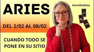 ARIES /CUANDO TODO SE PONE EN SU SITIO