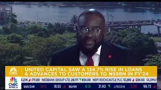 UNITED CAPITAL OUTSTANDING FY 2024 FINANCIAL RESULTS ON CNBC