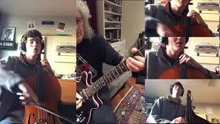 Brian May with Ignacio Garc&iacute;a. Hammer To Fall