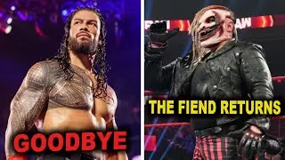 Roman Reigns Leaves WWE After Crown Jewel...The Fiend Bray Wyatt Returns To WWE Leaked