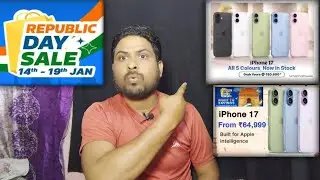 iPhone 17 Sale Price in Republic Day Sale 2026 | Republic Day Sale date confirm