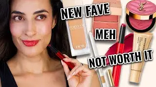 RANKING NEW MAKEUP RELEASES😳 YSL Blush, Dior Hydra Foundation Patrick Ta Blush, Lisa Eldridge pencil