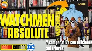 🔥WATCHMEN ABSOLUTE EDITION. Panini Cómics México. Comparativa con ediciones de SMASH.🤩