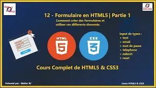 HTML5 Form - Part 1 @Complete HTML5 & CSS3 Course 2024 | DevLoop #12