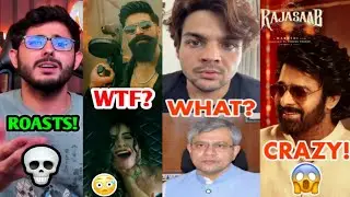 Yash Toxic Teaser gets Criticized!🤯 Prabhas New Movie Fake Collection 😳 Carryminati Roast him Self 😮
