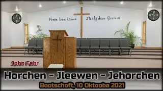 Horchen - Jleewen - Jehorchen _ John Fehr