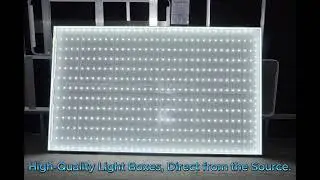 Edgelight light box
