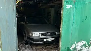 Первый выезд в 2024 году Audi s4 c4 1992 AAN 2.2 turbo Quattro пушка гонка)))