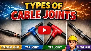 Types of Cable Joints | Wire Jointing Methods | Electrical Work.